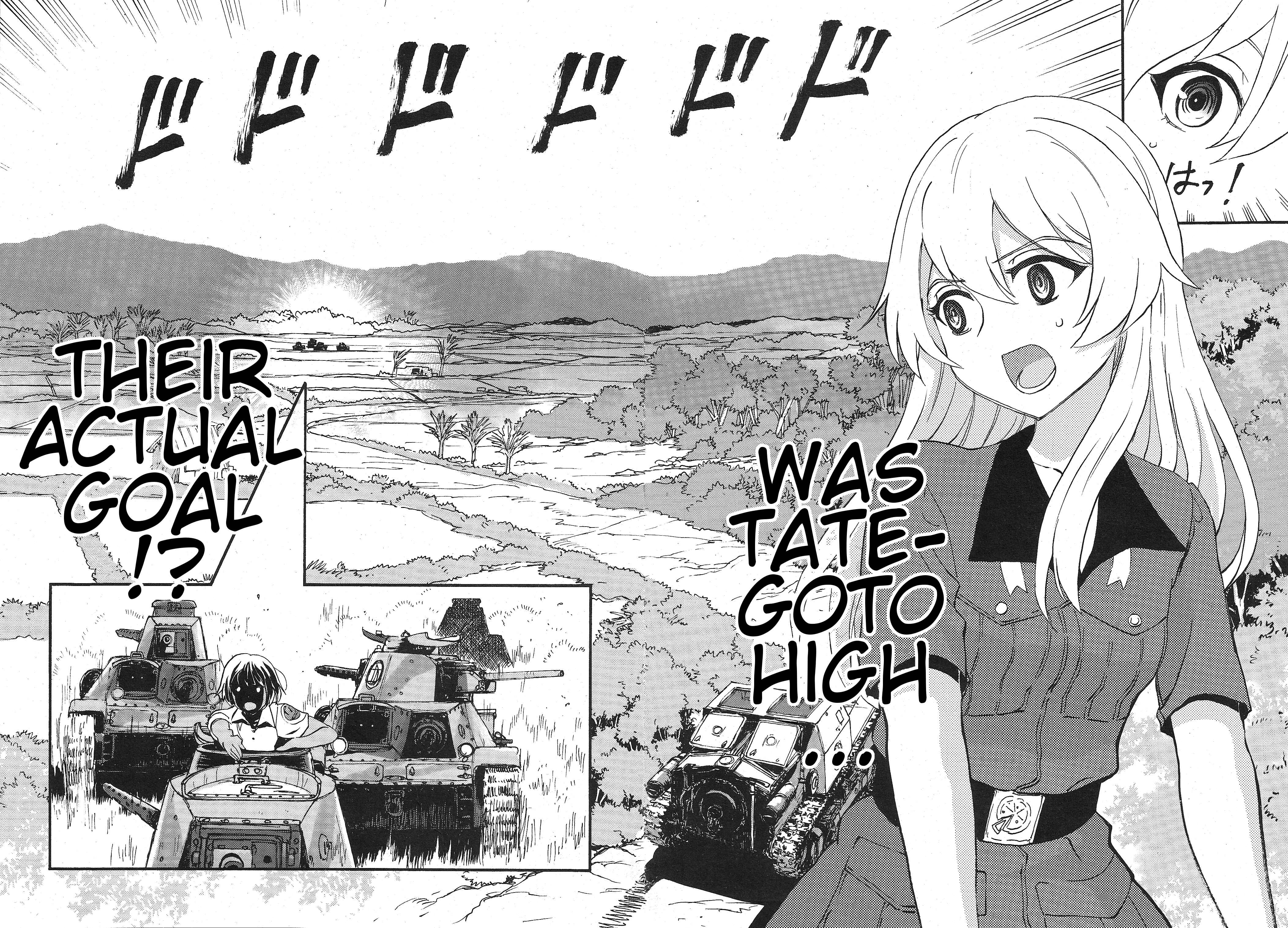 Girls und Panzer: Ribbon no Musha Chapter 14 - Page 24