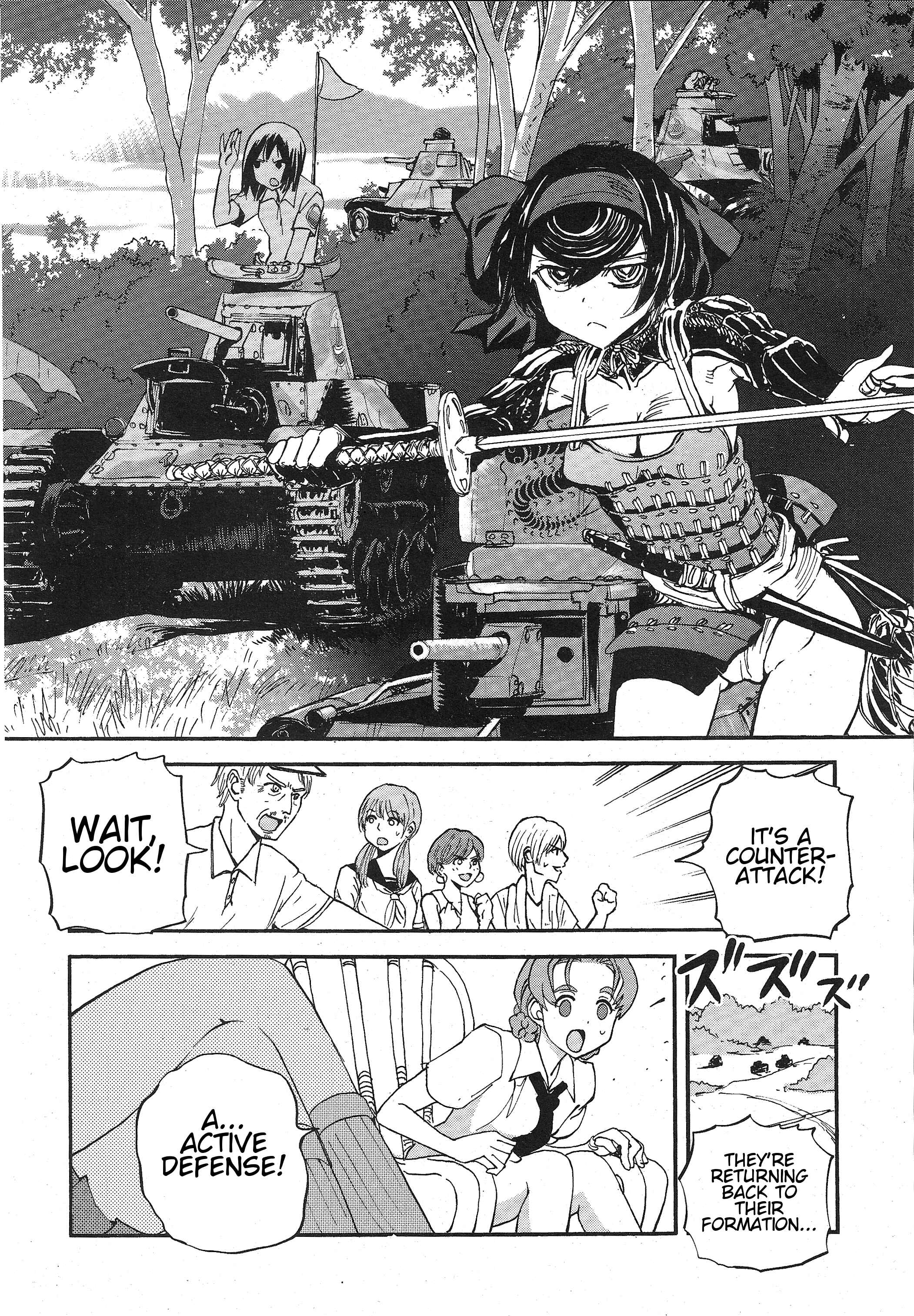 Girls und Panzer: Ribbon no Musha Chapter 14 - Page 8