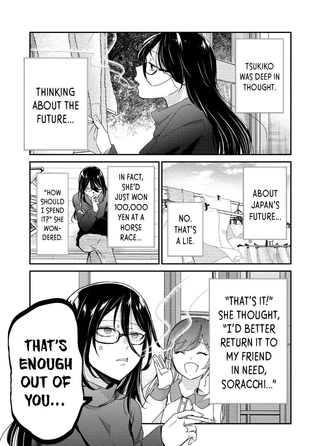 30 made Hitori Dattara Issho ni Kurasou tte Itta yo ne ? Chapter 4 - Page 1