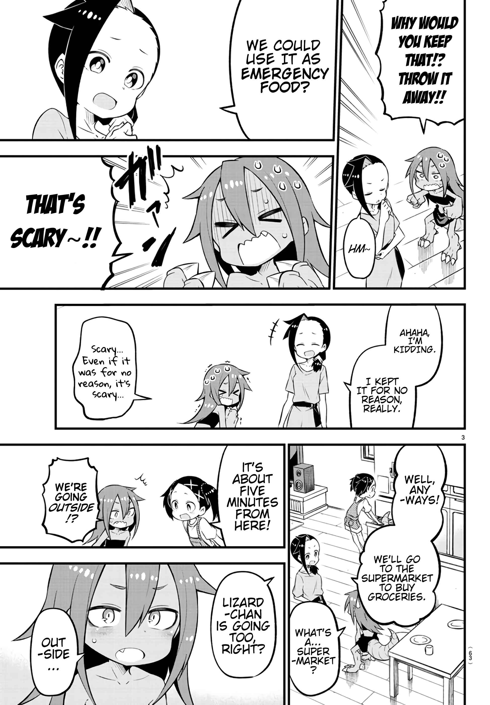Kaijuu no Tokage Chapter 5 - Page 4