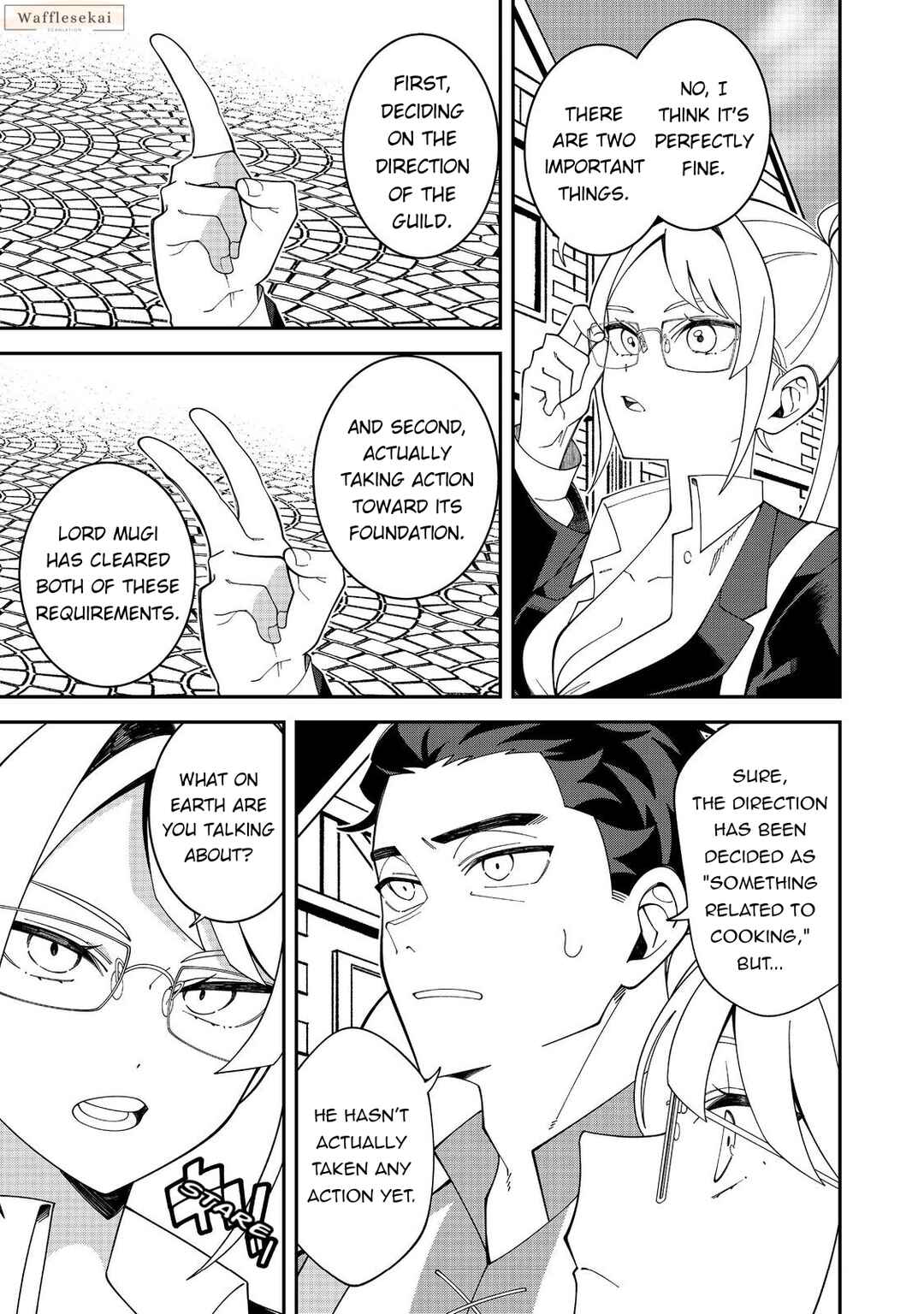 E? - Guild-nai de Yuiitsu "Cook" wo Kiwameteru Ore wo Kubi desu ka? Chapter 1 - Page 30