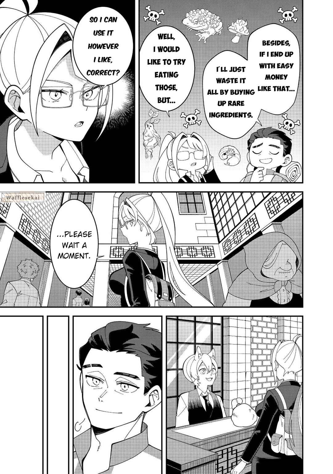 E? - Guild-nai de Yuiitsu "Cook" wo Kiwameteru Ore wo Kubi desu ka? Chapter 1 - Page 36