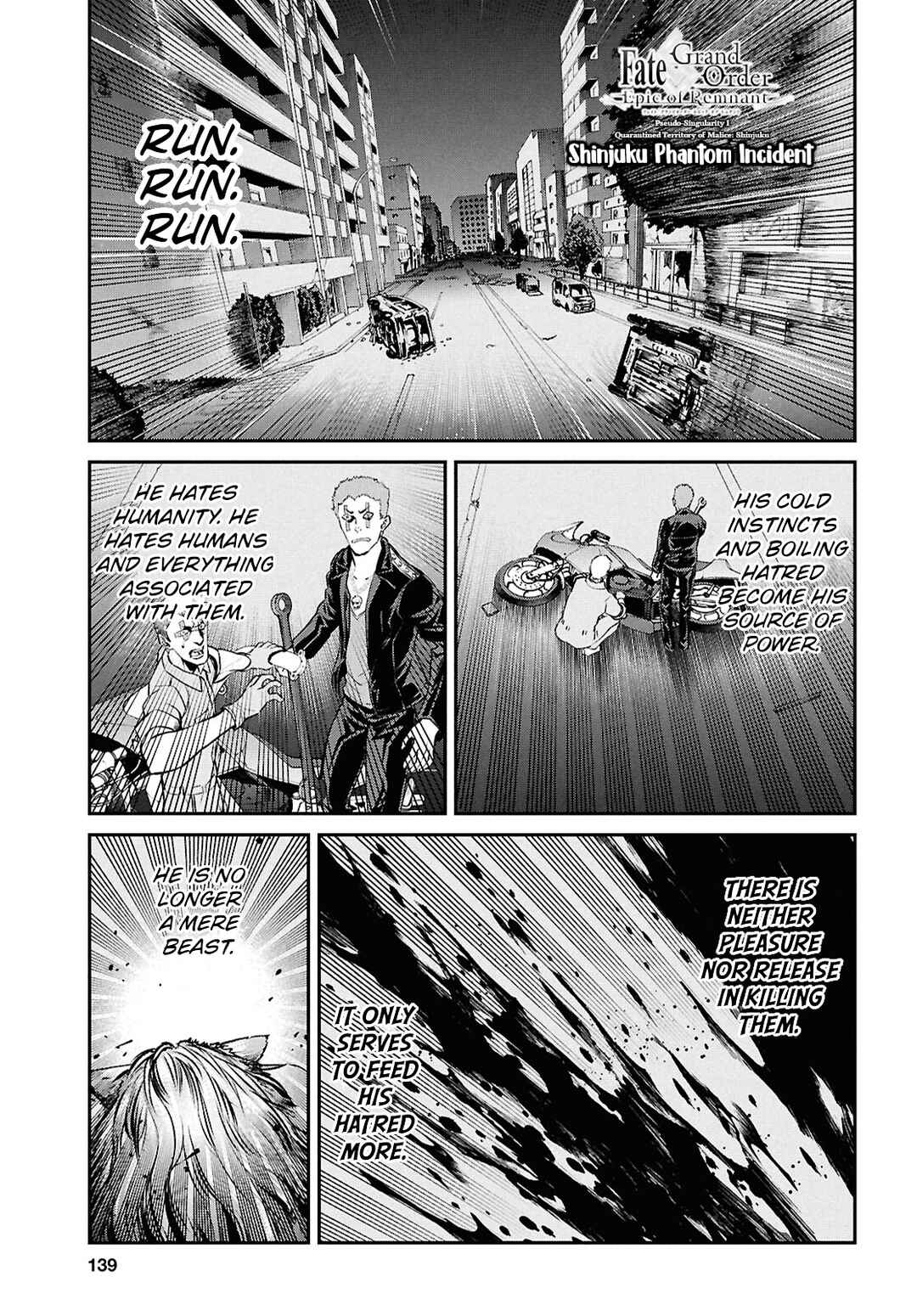 Fate/Grand Order -Epic of Remnant- Pseudo-Singularity I: Quarantined Territory of Malice, Shinjuku - Shinjuku Phantom Incident Chapter 24.1 - Page 1