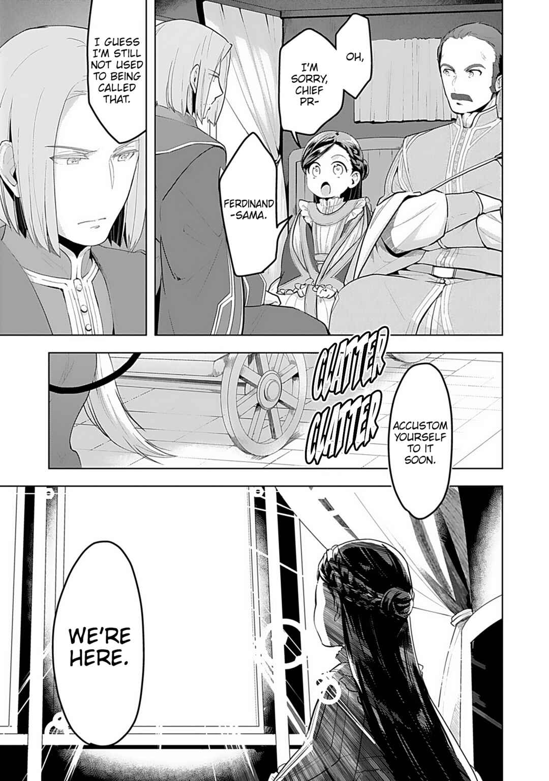 Honzuki no Gekokujou: Shisho ni Naru tame ni wa Shudan o Erandeiraremasen—Dai-3 Bu: Ryouchi ni Hon o Hirogeyou! Chapter 1 - Page 11