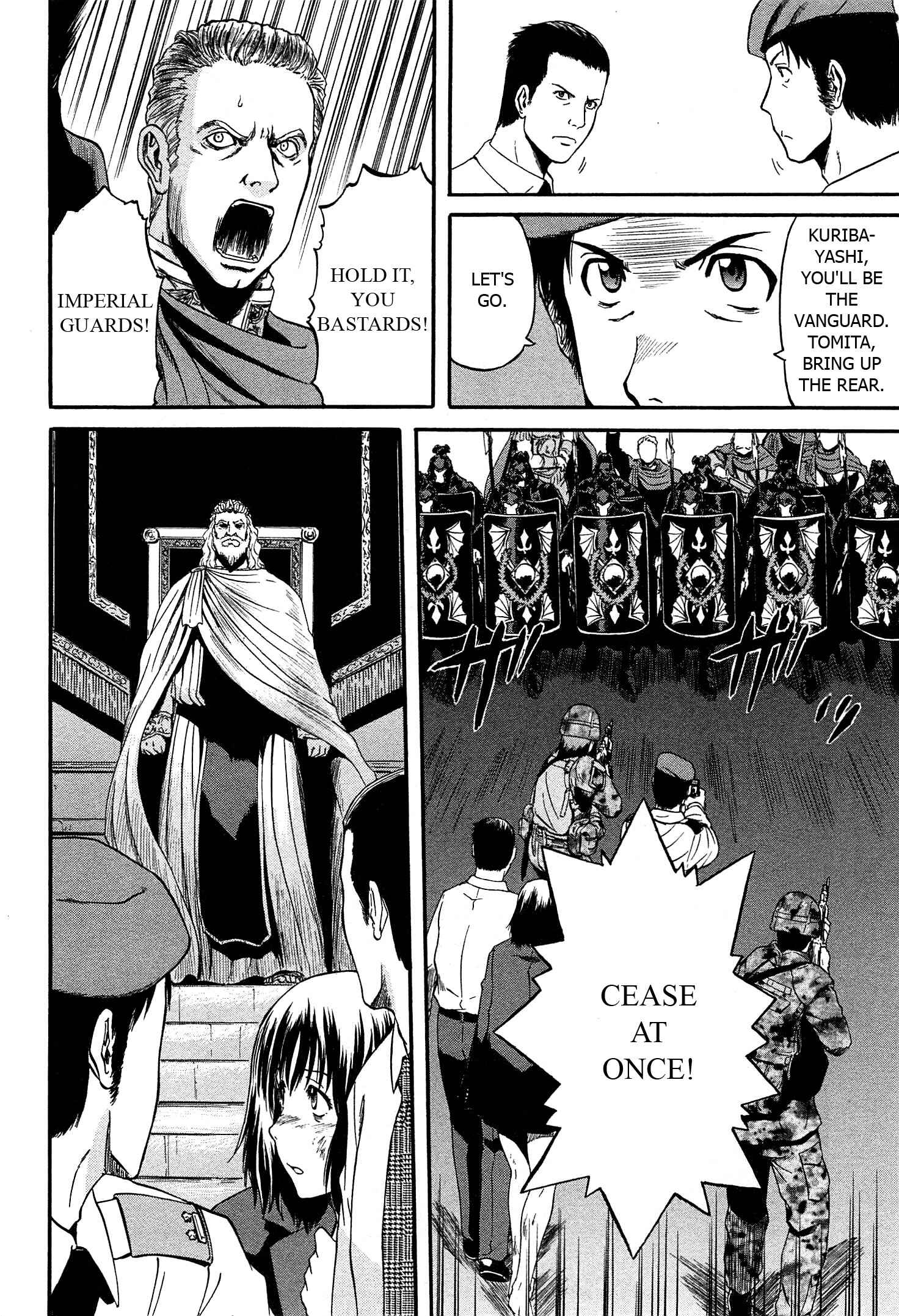 GATE - Jieitai Kanochi nite, Kaku Tatakaeri Chapter 34 - Page 14