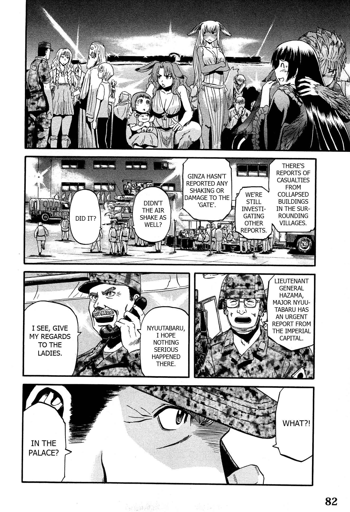 GATE - Jieitai Kanochi nite, Kaku Tatakaeri Chapter 34 - Page 22