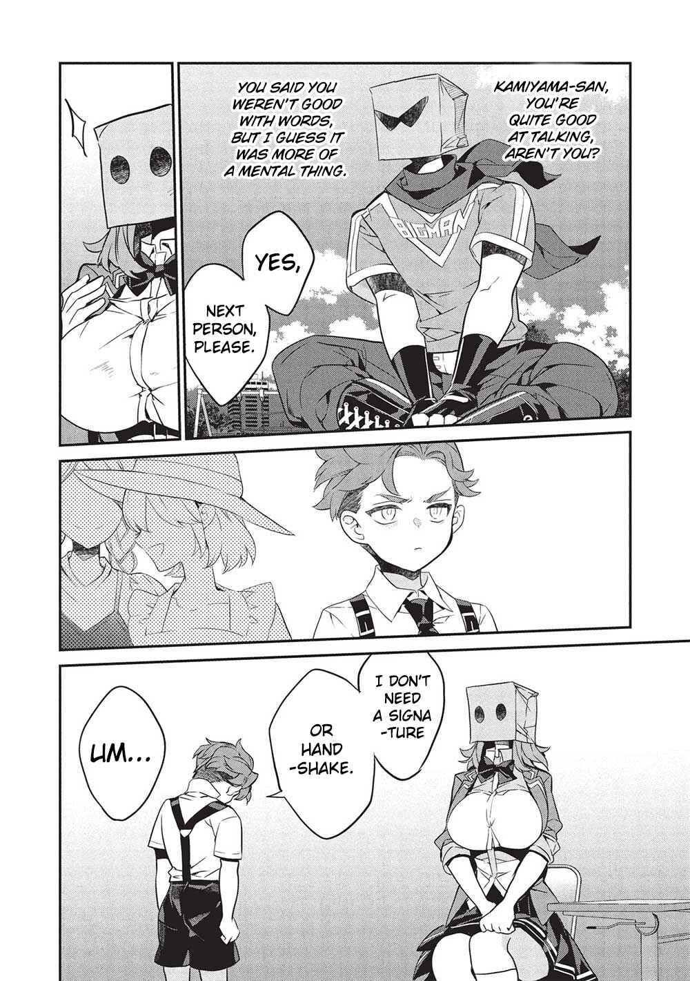 Kamiyama-san no Kamibukuro no Naka ni wa Chapter 21 - Page 22