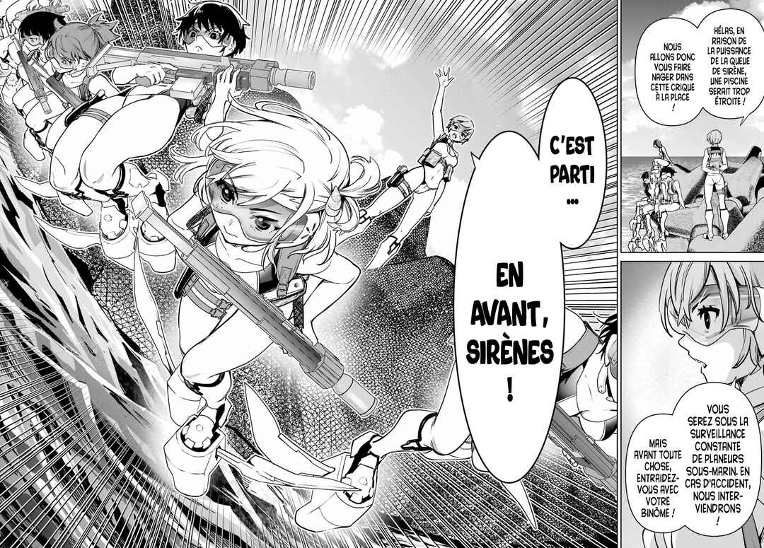 Gakuen Sensuikan-tai Mermaid Girls Chapter 2 - Page 31