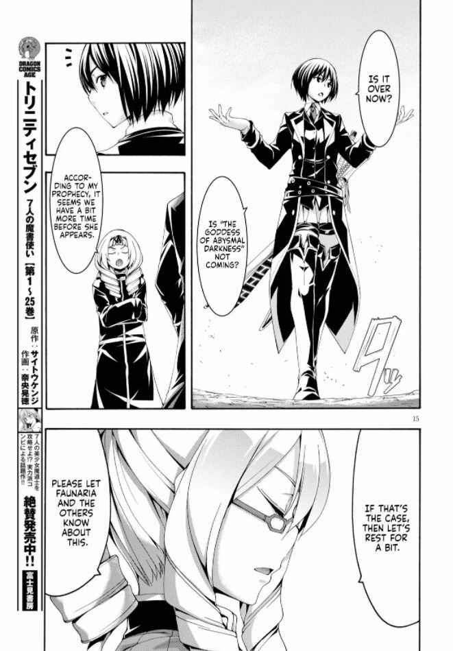 Trinity Seven - 7-Nin no Masho Tsukai Chapter 122 - Page 17