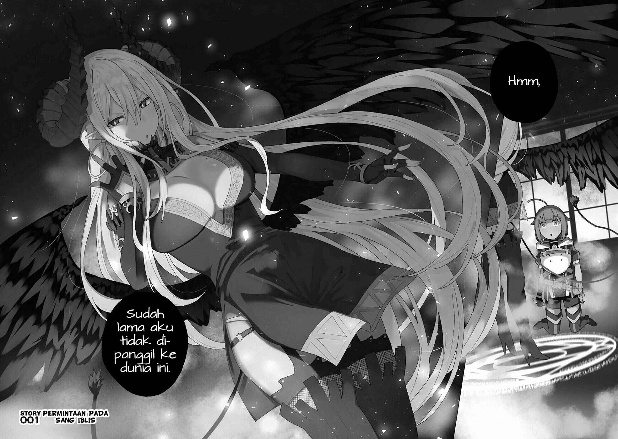 Negai o Kanaete Moraou to Akuma o Shoukan Shita kedo, Kawaikatta node Kekkon Shimashita ~Akuma no Niizuma~ Chapter 1 - Page 2
