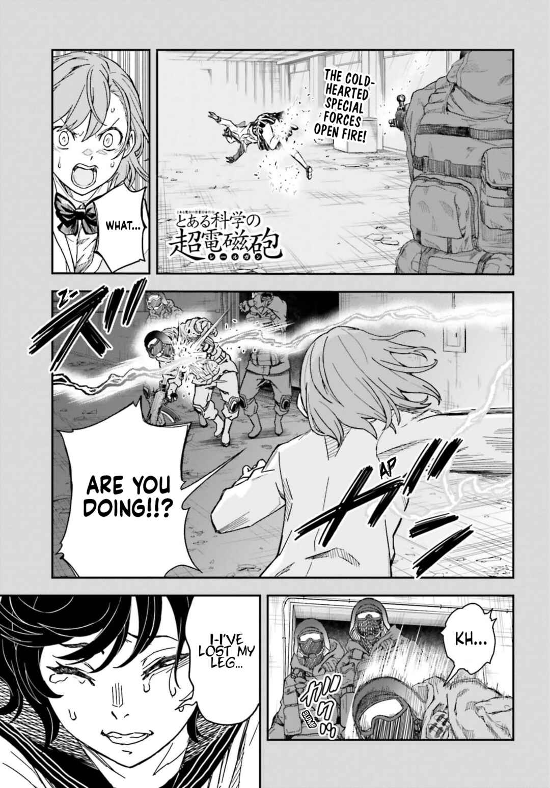 Toaru Majutsu no Index Gaiden: Toaru Kagaku no Railgun Chapter 148 - Page 1