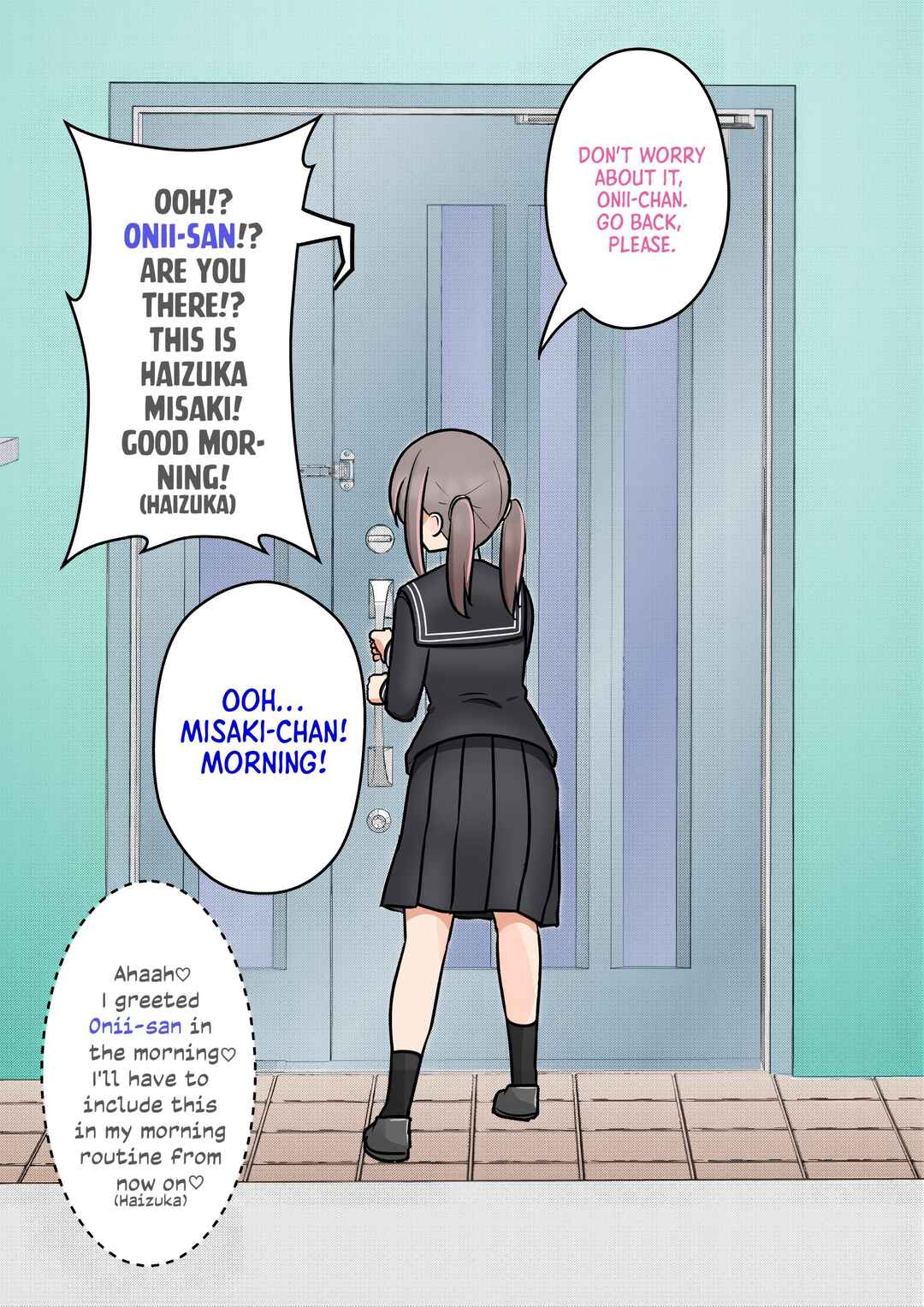 Danjo-hi 1:39 no Heikou Sekai wa Omoi no Hoka Futsuu (Fan Colored) Chapter 146 - Page 2