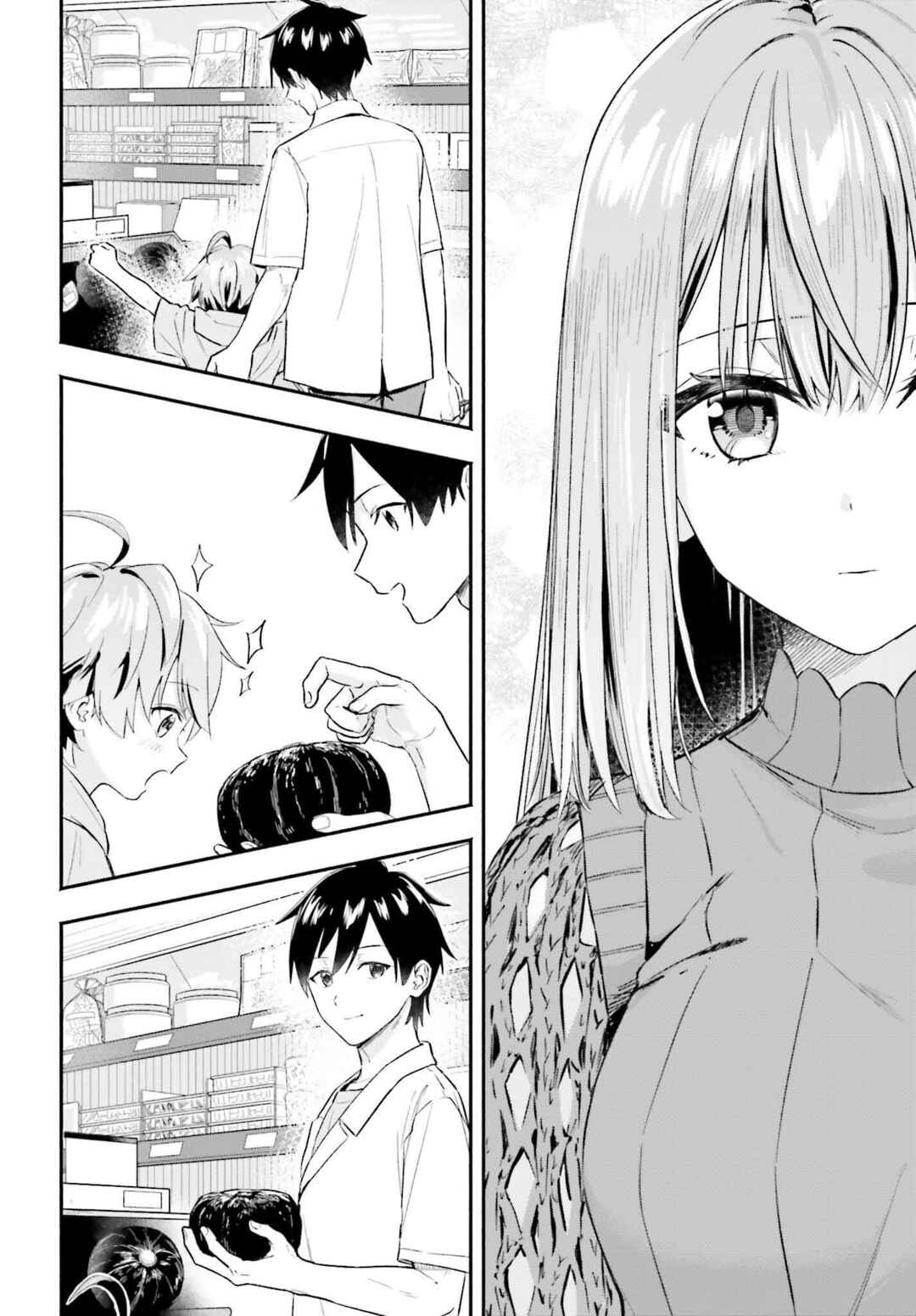 Kaji Daikou no Arubaito wo Hajimetara Gakuen Ichi no Bishoujo no Kazoku ni Kiniirarechaimashita. Chapter 5.1 - Page 8