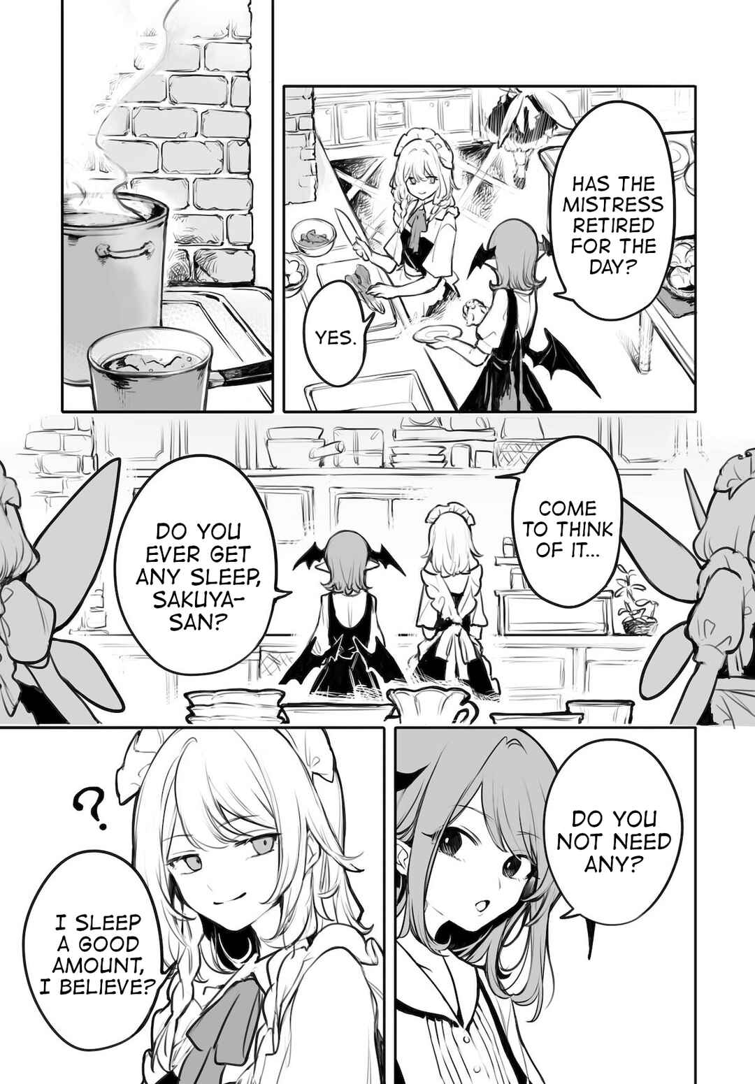 Touhou Project Niji Sousaku Series - Koumakan no Onnatachi Chapter 2 - Page 3