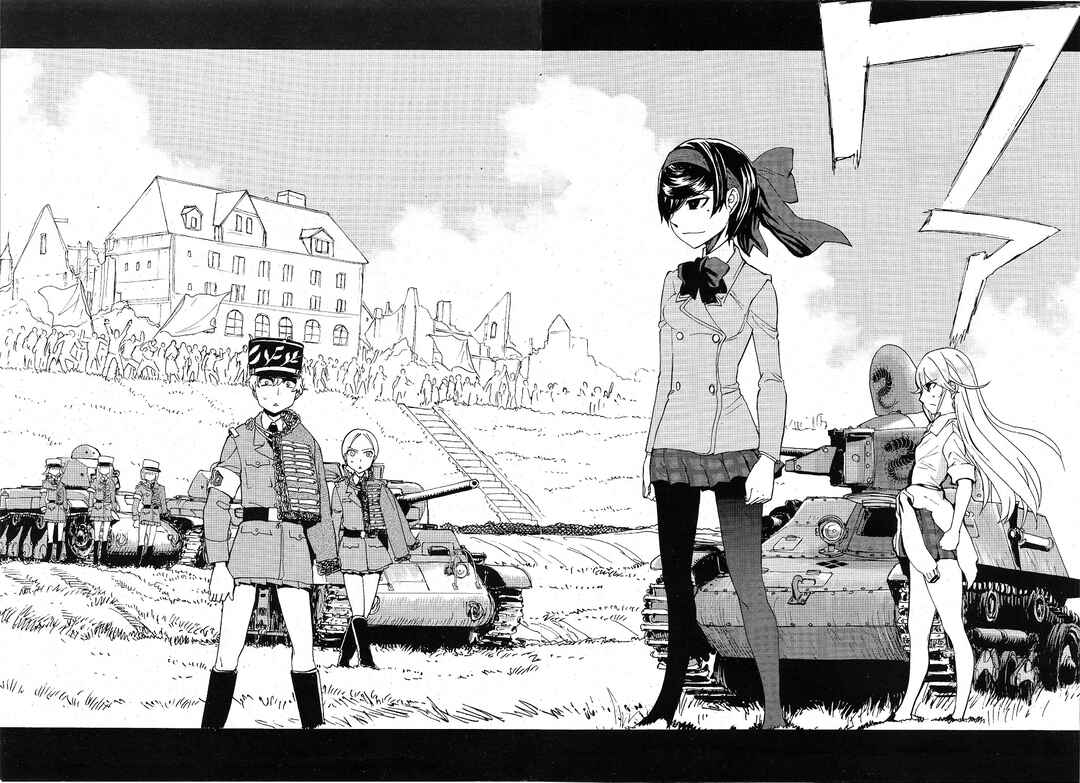 Girls und Panzer: Ribbon no Musha Chapter 5 - Page 35