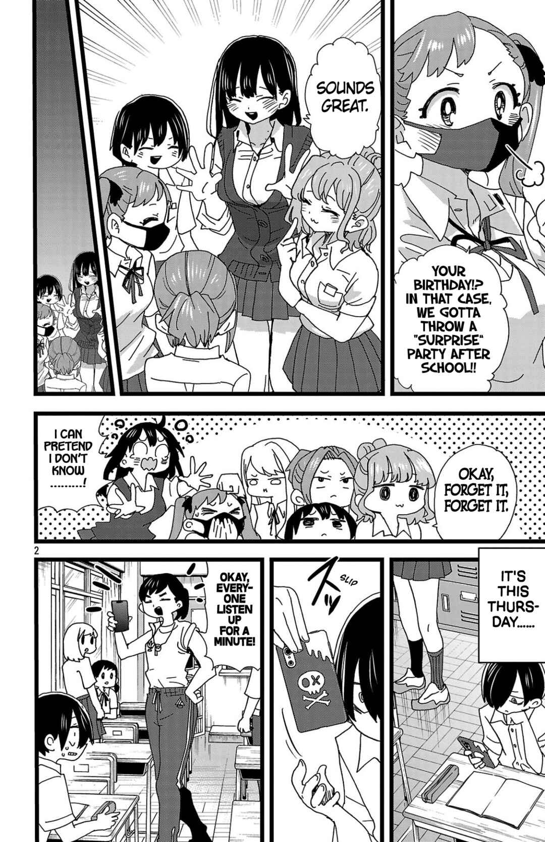 Boku no Kokoro no Yabai Yatsu Chapter 143 - Page 3