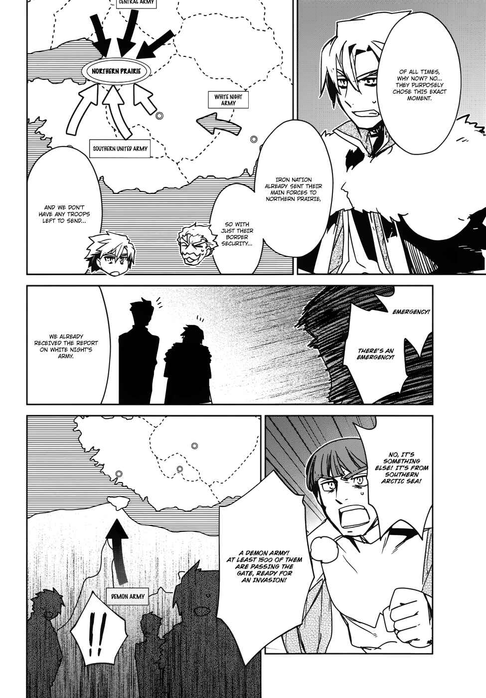 MAOYU : Archenemy and Hero “Become mine, Hero” “I refuse!” Chapter 18 - Page 35