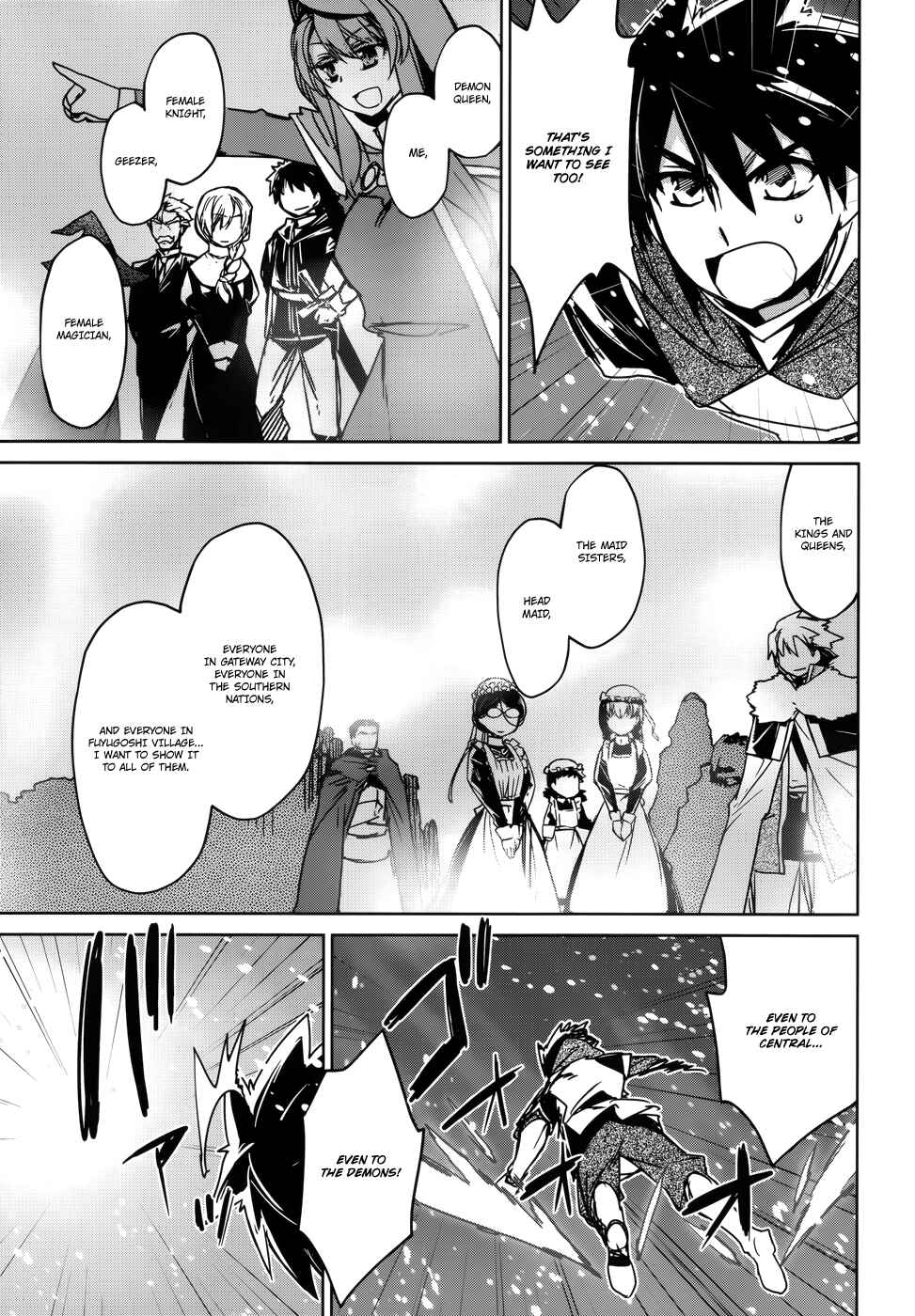 MAOYU : Archenemy and Hero “Become mine, Hero” “I refuse!” Chapter 18 - Page 40