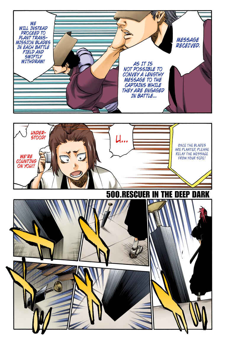 Bleach (Official Colored) Chapter 500 - Page 3