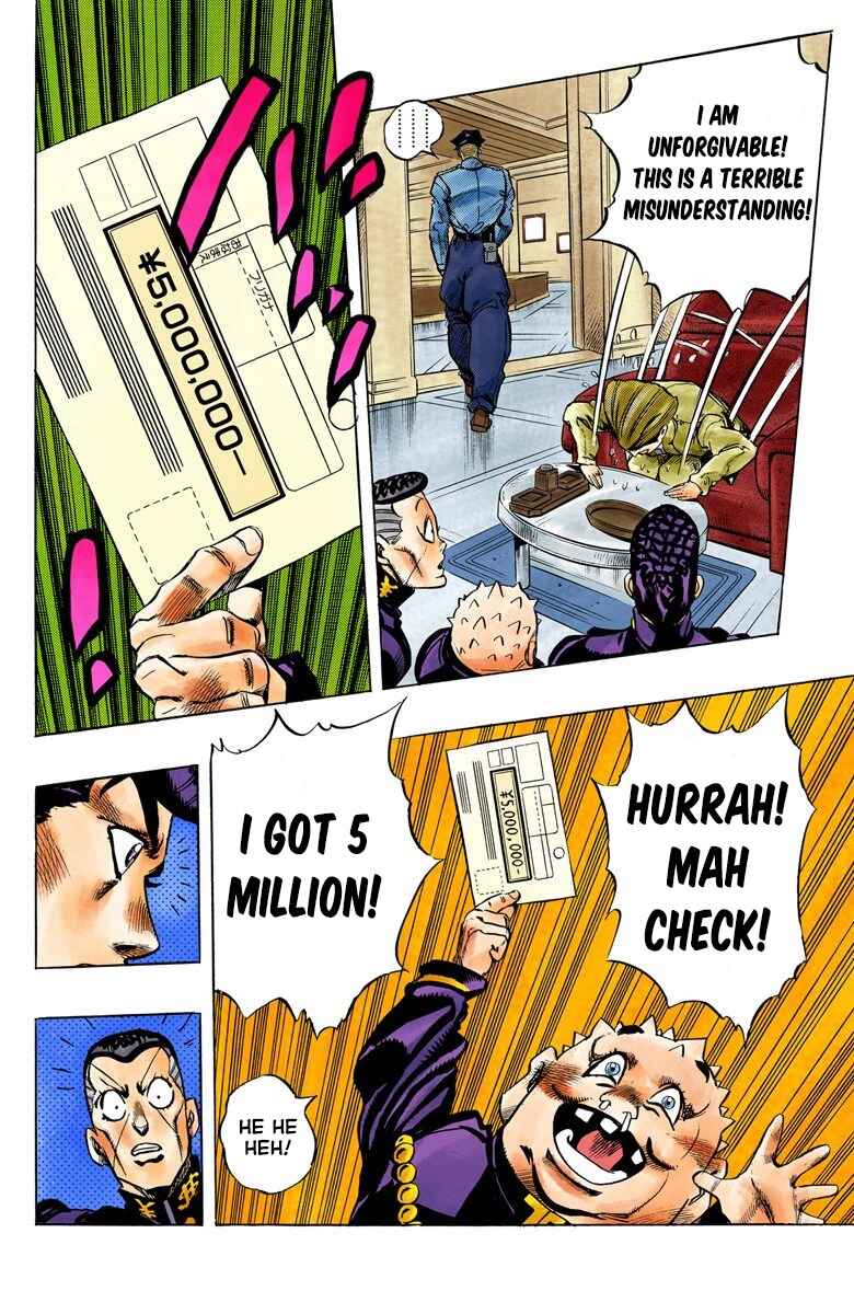JoJo no Kimyou na Bouken: Part 4 - Diamond wa Kudakenai Color-ban Chapter 73 - Page 19