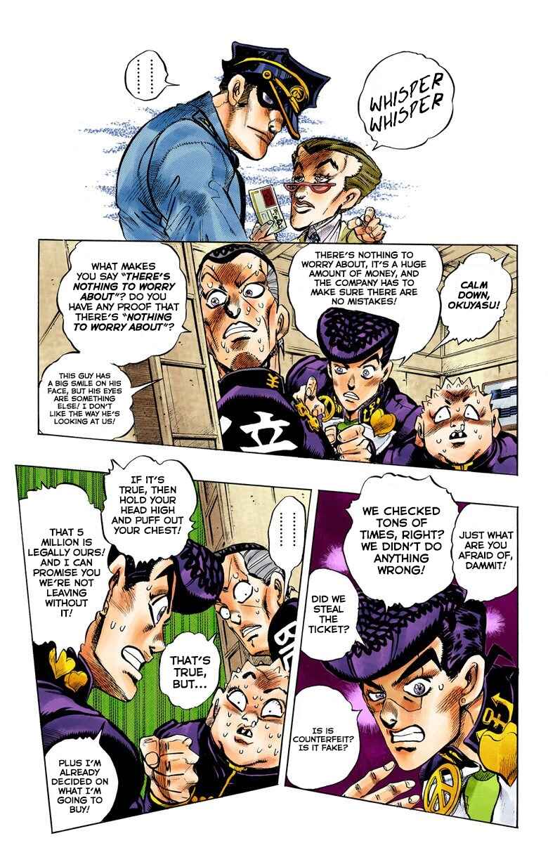 JoJo no Kimyou na Bouken: Part 4 - Diamond wa Kudakenai Color-ban Chapter 73 - Page 6