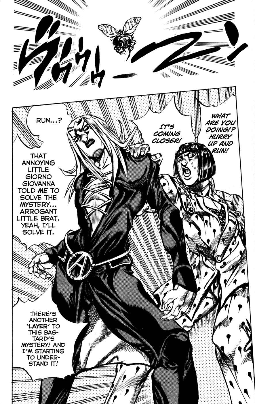 JoJo no Kimyou na Bouken: Part 5 - Ougon no Kaze Chapter 21 - Page 17