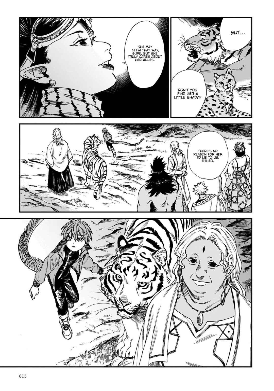 Tora wa Ryuu o Mada Tabenai. Chapter 33 - Page 14