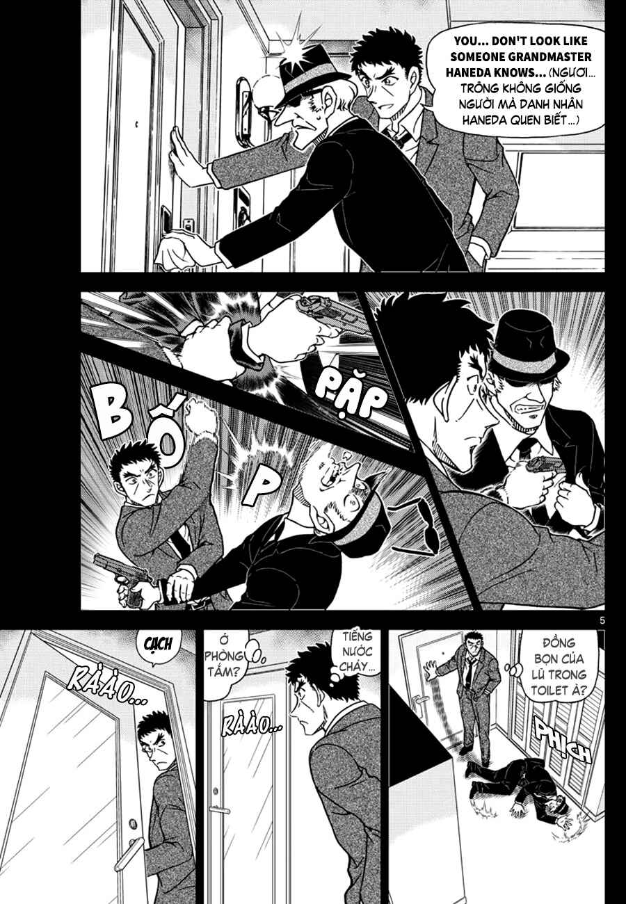 Meitantei Conan vs. Kuro-zukume no Otokotachi Chapter 25 - Page 34