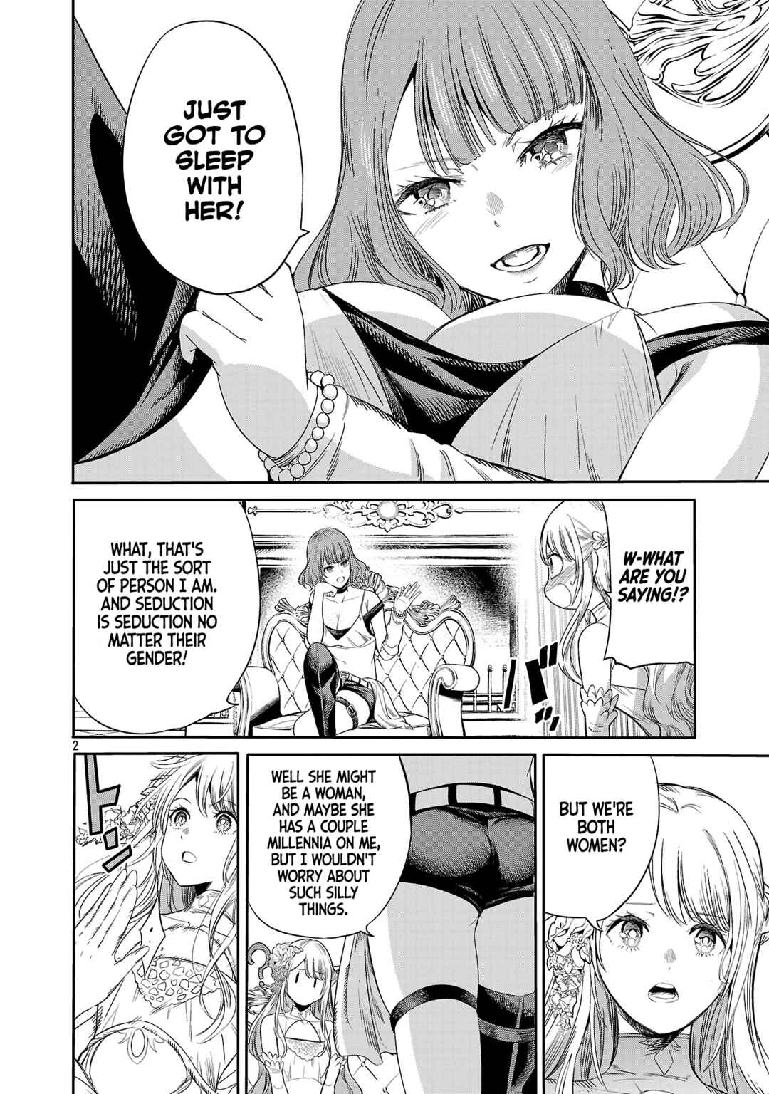 Koushaku Reijou no Rouraku Mission ~Maou to no Seiryaku Kekkon ga, Jinrui Saigo no Kirifuda desu!... tte, Maou ga Onnanoko no Baai wa Dou Sureba Ii no desu ka!?~ Chapter 2 - Page 2