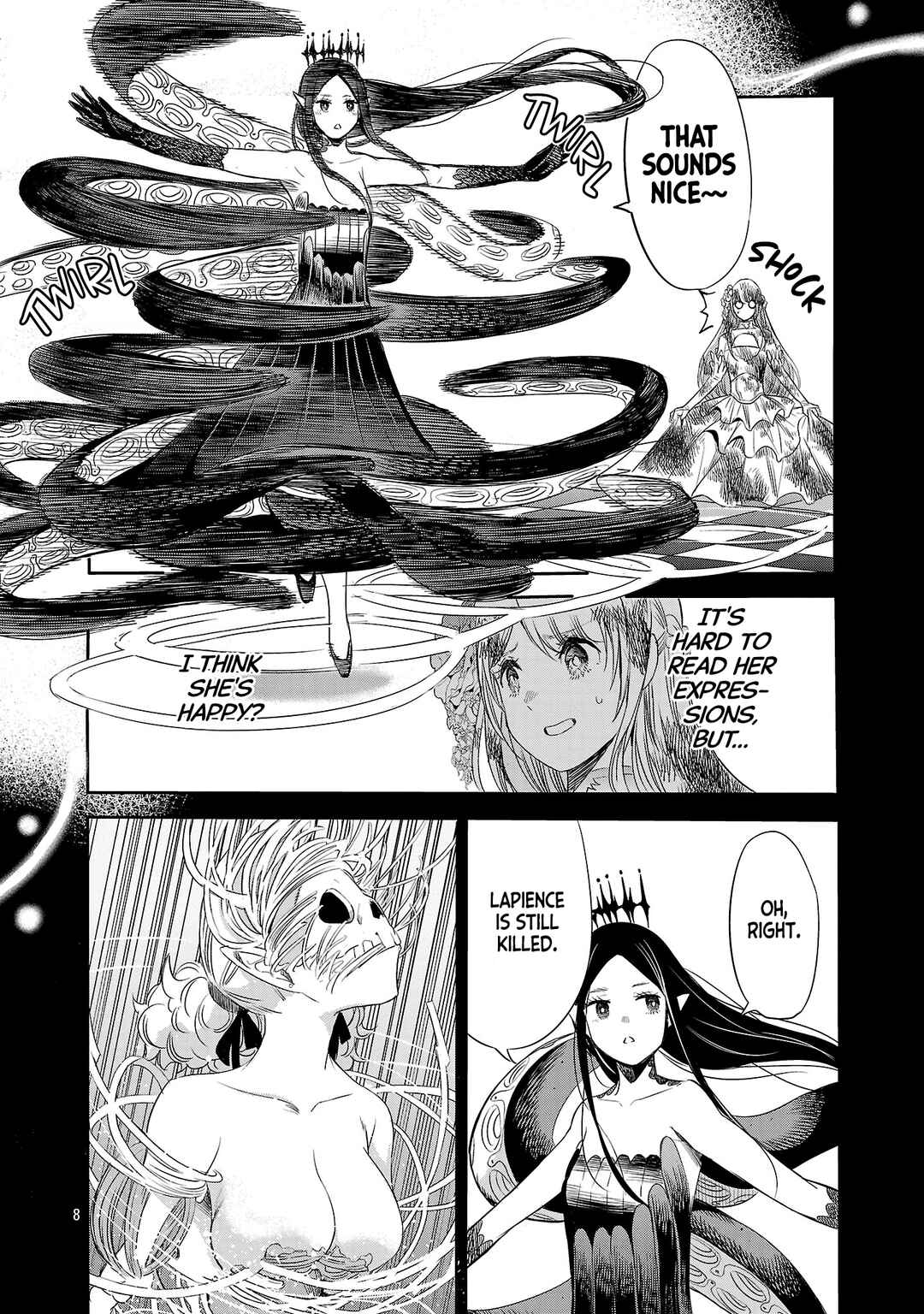 Koushaku Reijou no Rouraku Mission ~Maou to no Seiryaku Kekkon ga, Jinrui Saigo no Kirifuda desu!... tte, Maou ga Onnanoko no Baai wa Dou Sureba Ii no desu ka!?~ Chapter 2 - Page 8