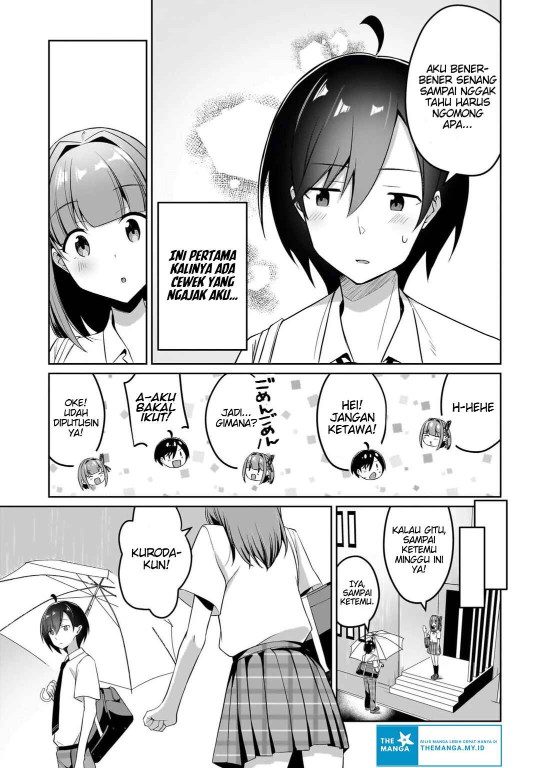 Maigo no Onnanoko wo Ie made Todoketara, Genkan kara Detekita no wa Gakunen Ichi no Bishoujo deshita Chapter 7.2 - Page 9