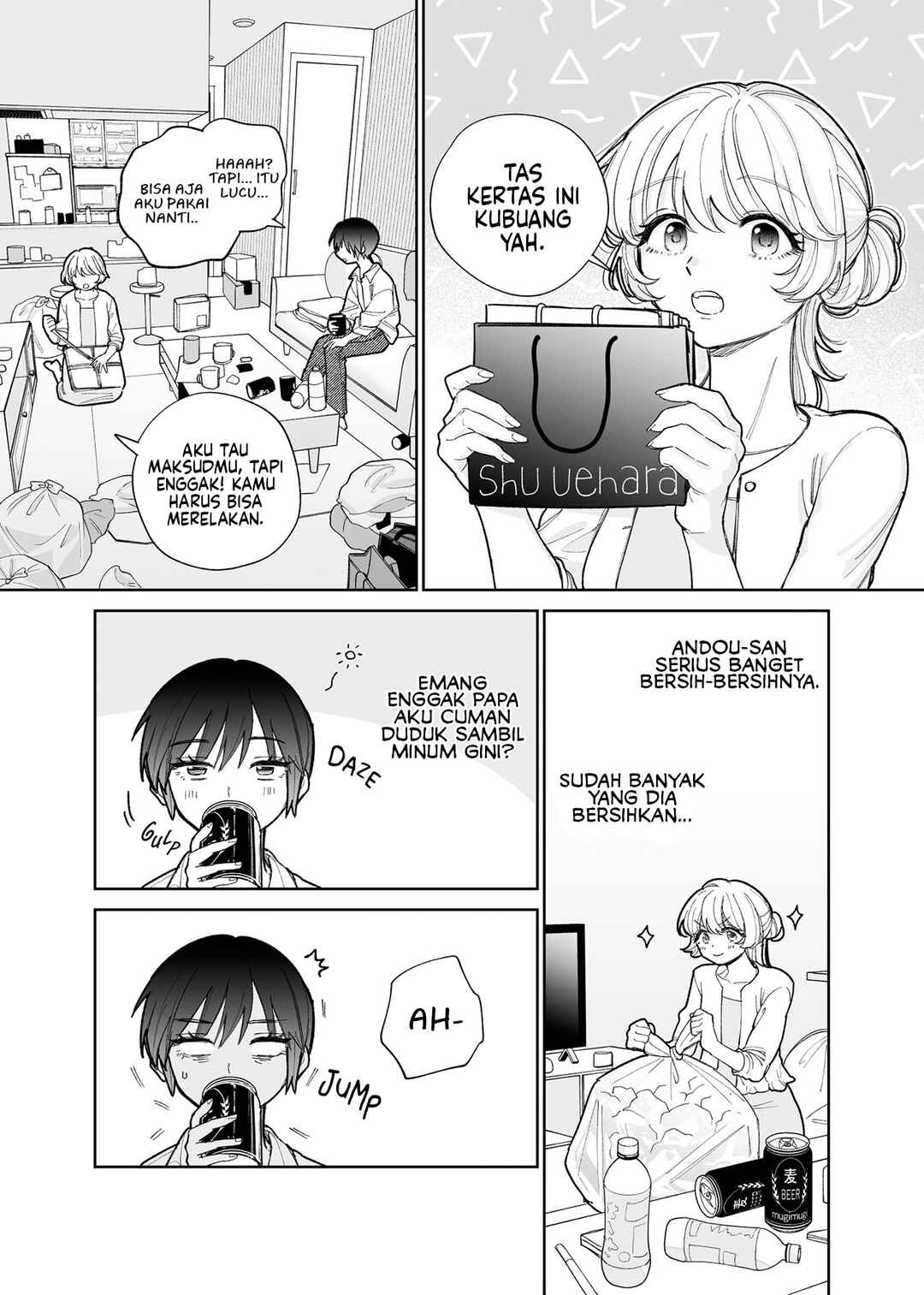 Genkai OL to Joshi Daisei ga 〇〇 Suru Hanashi Chapter 1 - Page 14