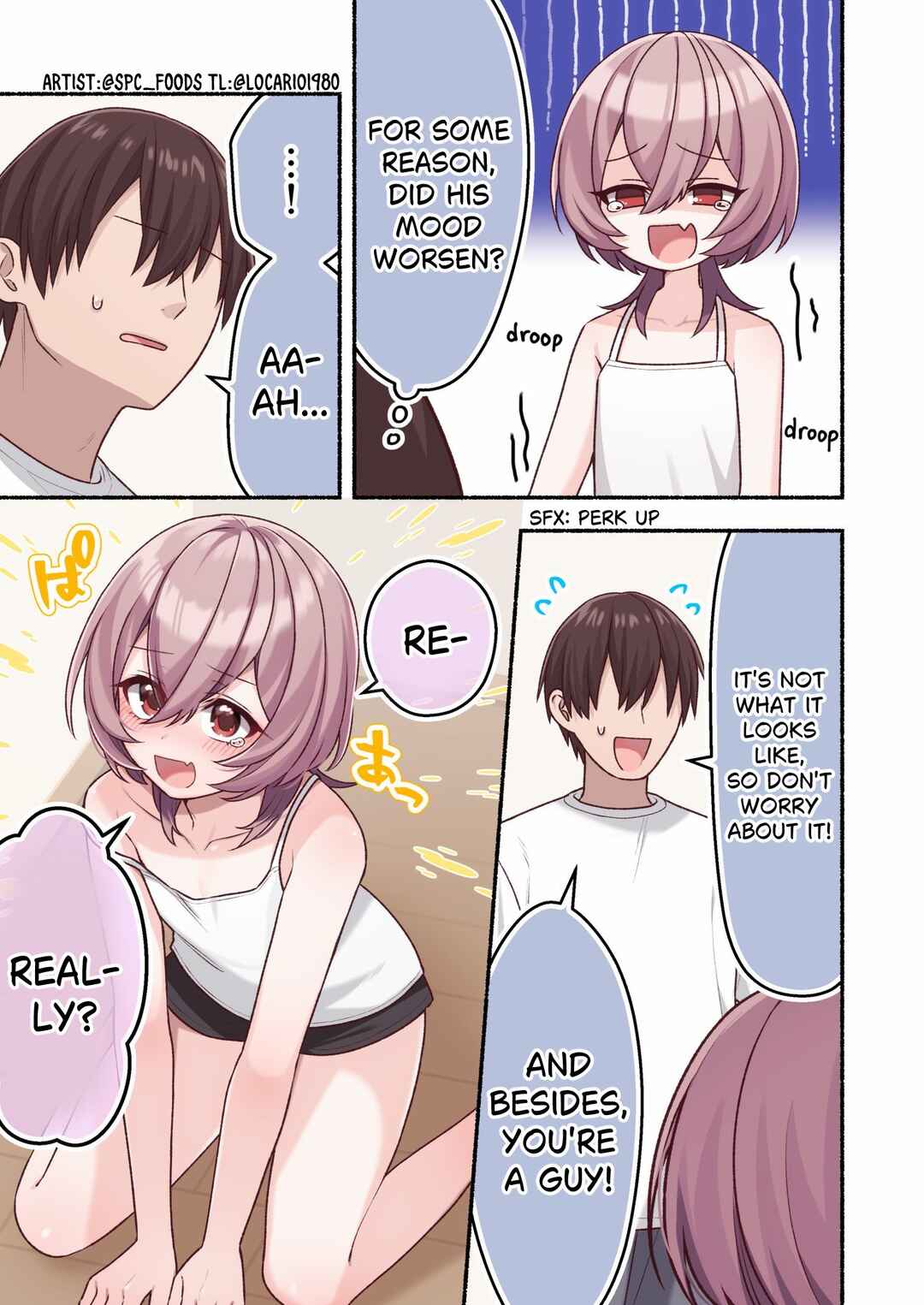 Omotteta Kanji ni Naranakatta Otoko no Ko Chapter 12 - Page 3