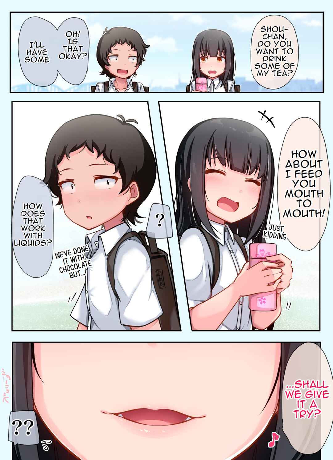 Class no Gal ni Kuuki Atsukai Sareteimasu Chapter 53 - Page 1
