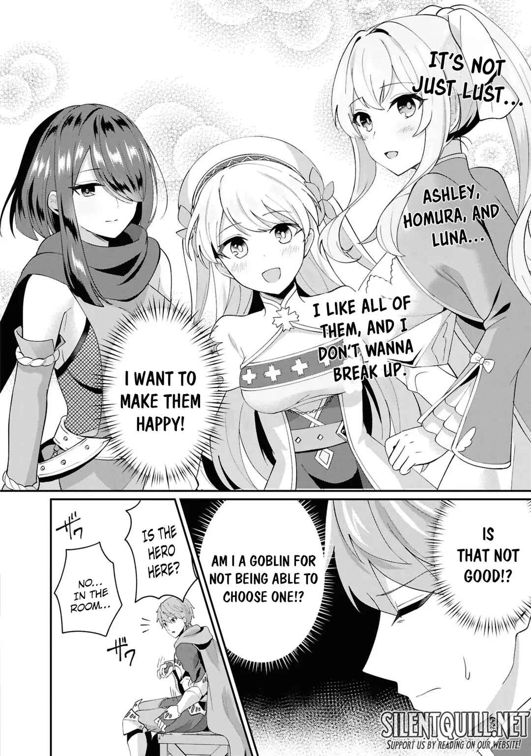 Shoki-gai kara Tabidatanai Yuusha no Harem Life ~Yuusha-sama, Konpura-teki ni Auto desu!~ Chapter 1 - Page 42