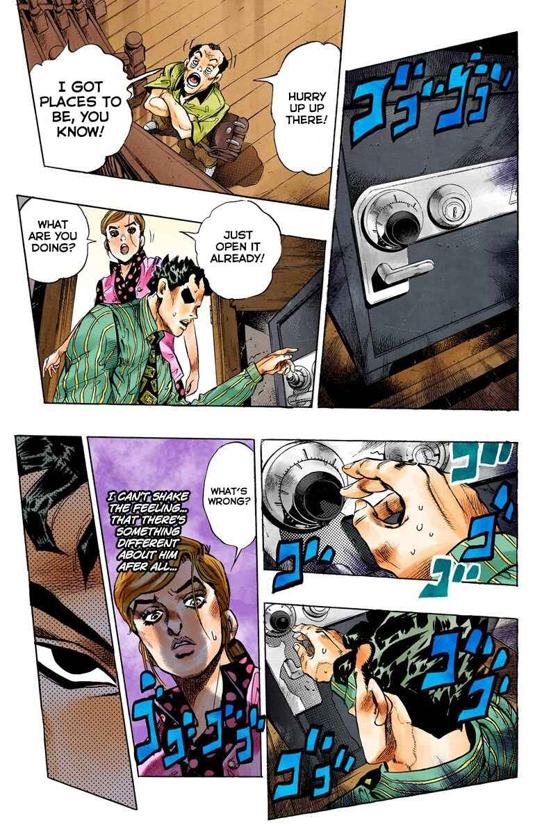 JoJo no Kimyou na Bouken: Part 4 - Diamond wa Kudakenai Color-ban Chapter 105 - Page 15