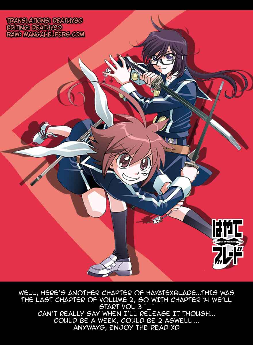 Hayate x Blade Chapter 13 - Page 37