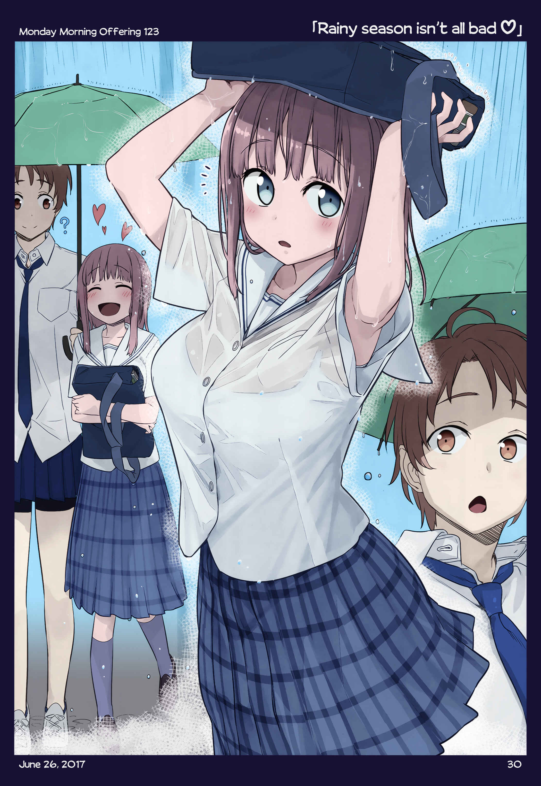 Getsuyoubi no Tawawa (Twitter Webcomic) (Fan Colored) Chapter 11 - Page 28