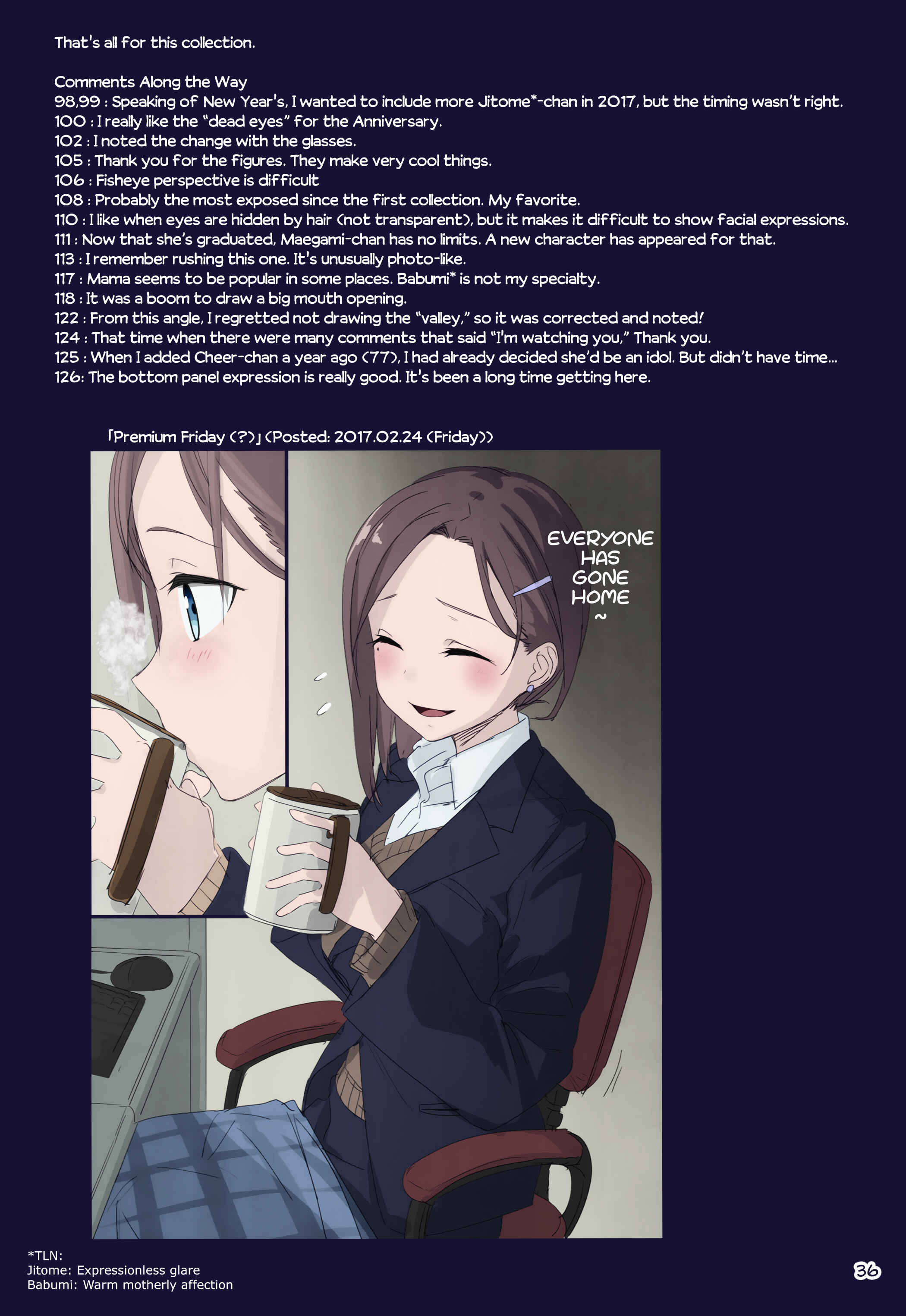 Getsuyoubi no Tawawa (Twitter Webcomic) (Fan Colored) Chapter 11 - Page 34