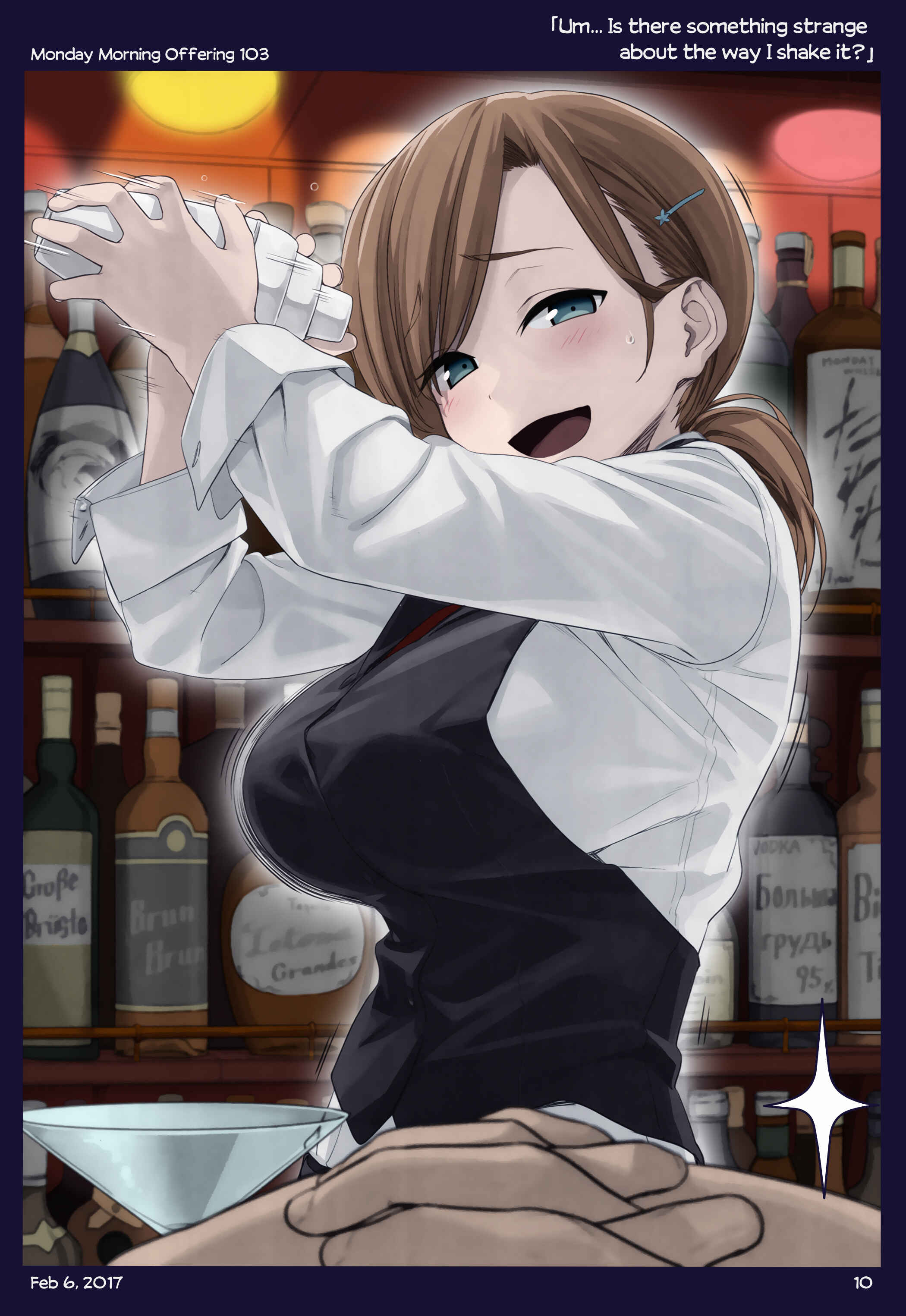 Getsuyoubi no Tawawa (Twitter Webcomic) (Fan Colored) Chapter 11 - Page 8