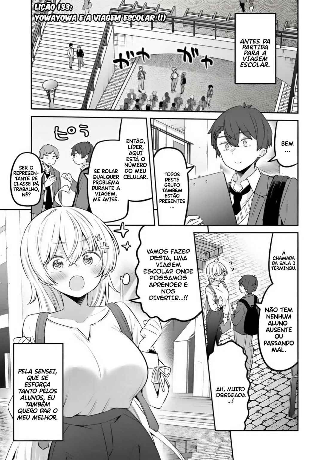 Yowa Yowa Sensei Chapter 133 - Page 1