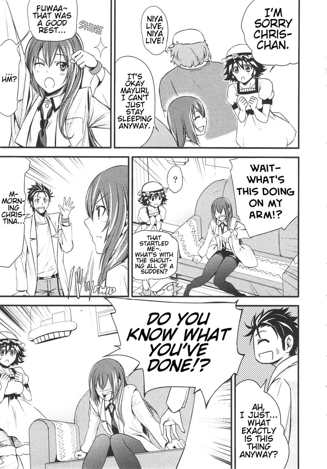 Steins;Gate - Hiyoku Renri + Nyan² Crisis ☆ Chapter 2 - Page 17