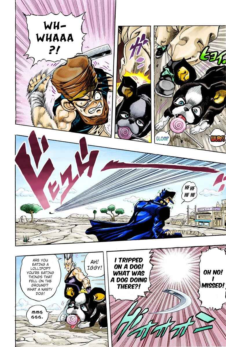 JoJo no Kimyou na Bouken: Part 3 - Stardust Crusaders Color-ban Chapter 85 - Page 11