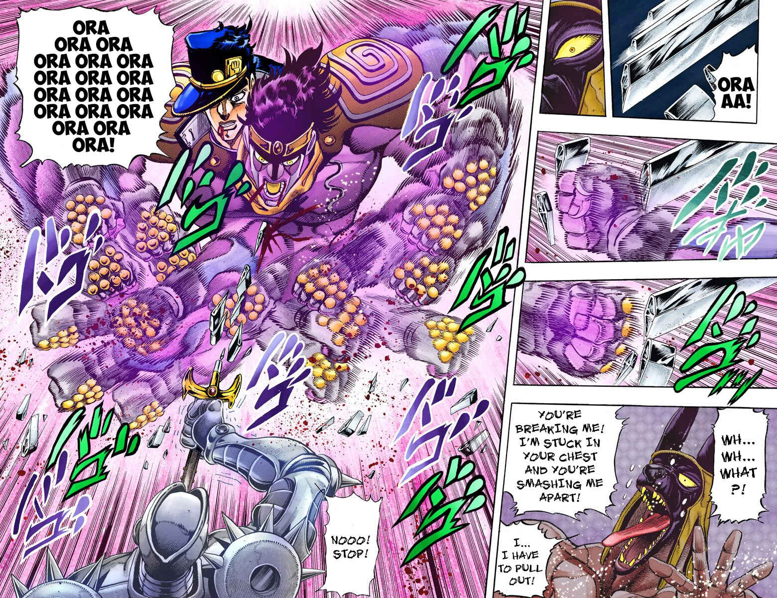 JoJo no Kimyou na Bouken: Part 3 - Stardust Crusaders Color-ban Chapter 85 - Page 4