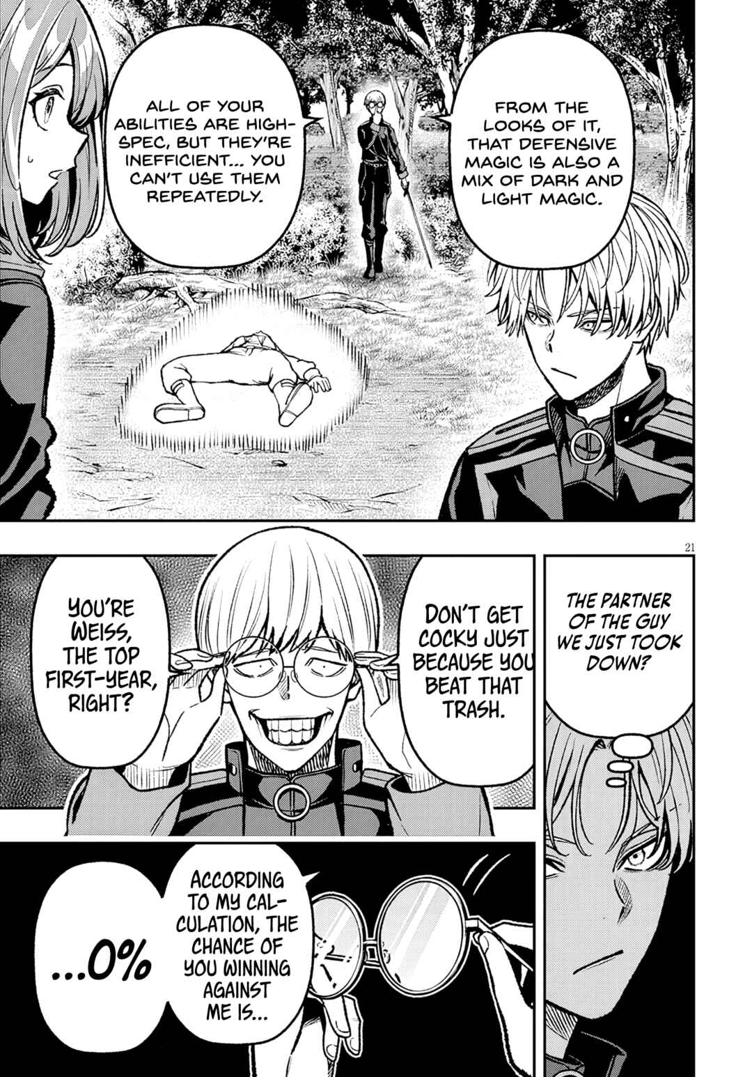 Taida na Akujoku Kizoku ni Tensei shita Ore, Scenario wo Bukkowashitara Kikakugai no Maryoku de Saikyou ni Natta Chapter 11 - Page 21