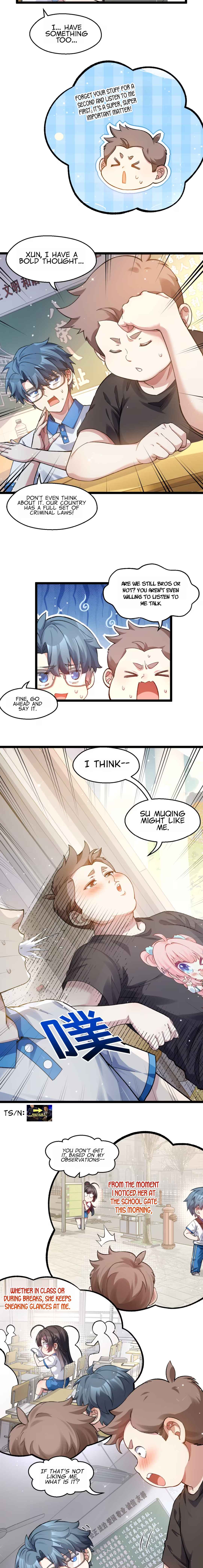 Jǐnguǎn Shì Xuébà Xìtǒng, dàn Xiǎosū Tóngxué de Hǎogǎndù Zài Wěnbù Tíshēng Chapter 14 - Page 3