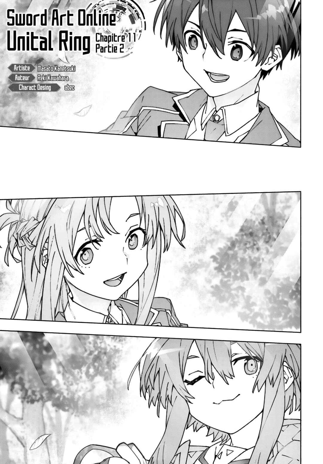 Sword Art Online - Unital Ring Chapter 11.2 - Page 1
