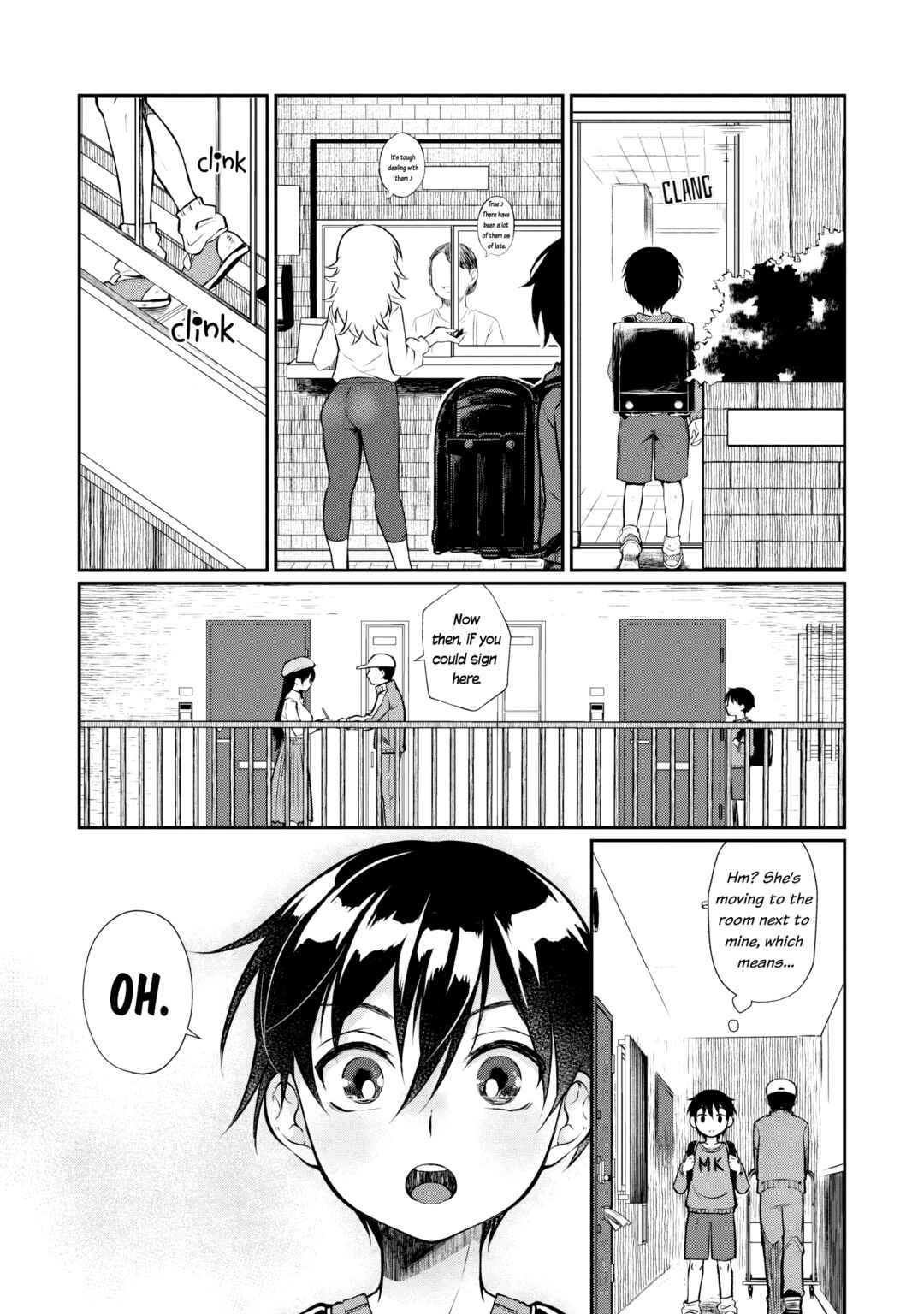 Otonari no Onee-san wa ××× Shitai Chapter 1 - Page 4