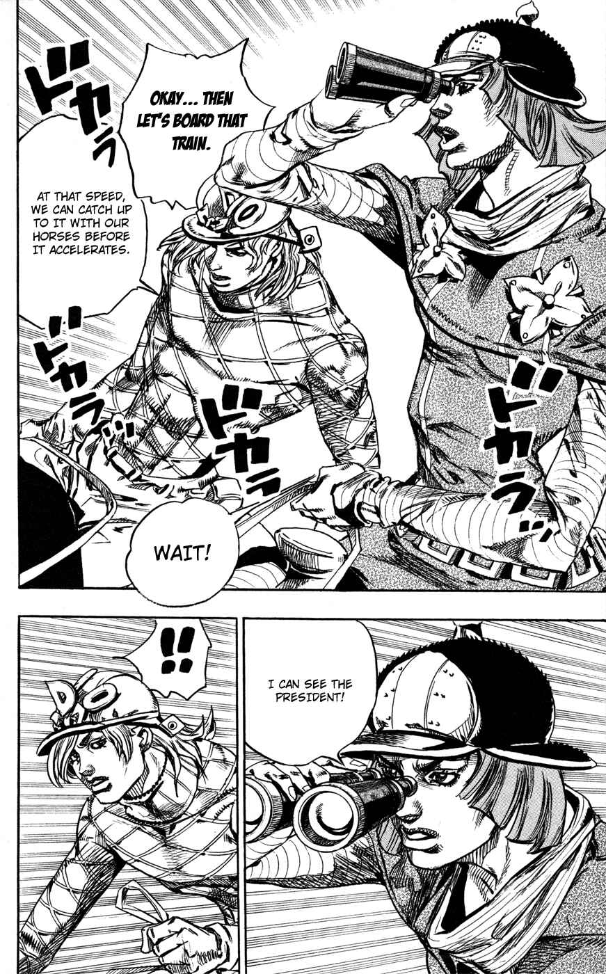 JoJo no Kimyou na Bouken: Part 7 - Steel Ball Run Chapter 73 - Page 42