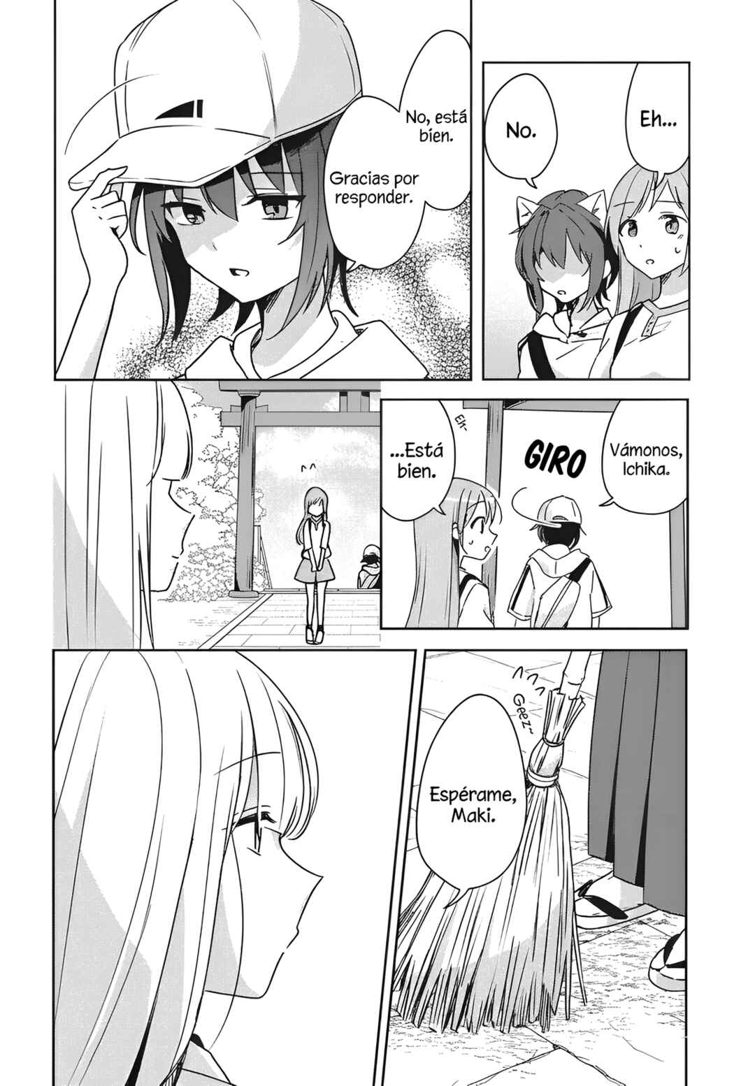 Osananajimi wa, Nyaa to Naite Skirt no Naka Chapter 9 - Page 18